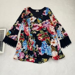 Show me your mumu floral mini dress